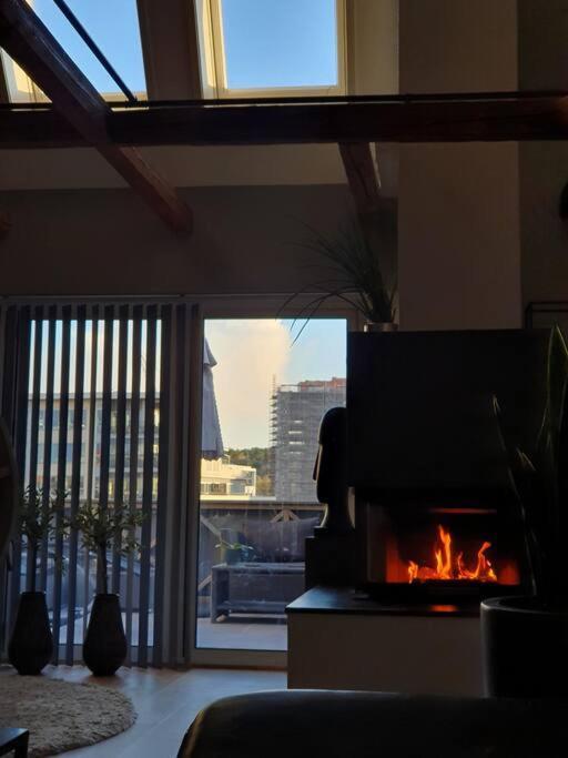 Modern Loftsleilighet Φρέντρικσταντ Εξωτερικό φωτογραφία
